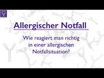 Vorschaubild zum Video Wie reagiert man richtig in einer allergischen Notfallsituation?